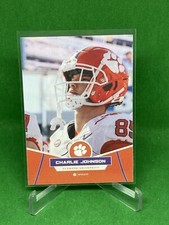 Charlie Johnson 2024 Clemson Tigers Onit Athlete #22 rookie card. rookie card picture