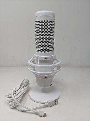 HyperX QuadCast S White RGB USB Condenser Microphone for PC, PS4-5 and Mac  | eBay