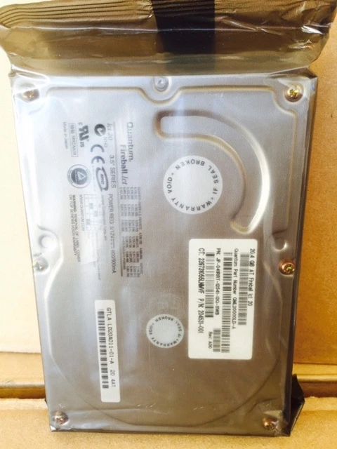 *New* Quantum Fireball LCT20 (QML20000LDA) 20.4GB, 4500RPM, 3.5" Internal HDD - Image 2 of 3