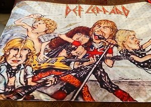 Def Leppard Flag | eBay