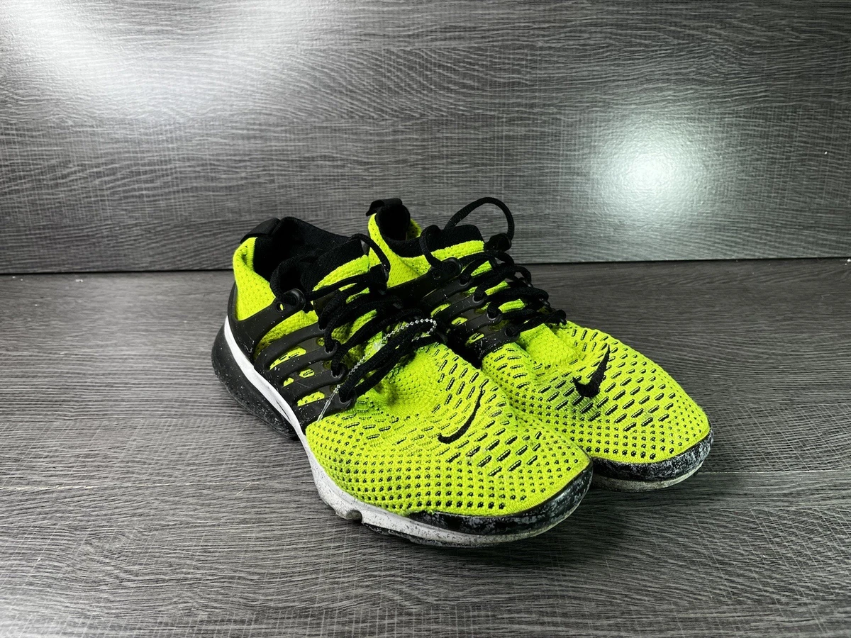 Nike Air Presto Flyknit Ultra Volt Black White Men s Shoes