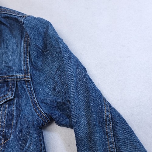 Gap Casual Button Up Long Sleeve Denim Jacket Youth Girls Size Large L Blue - Picture 5 of 10
