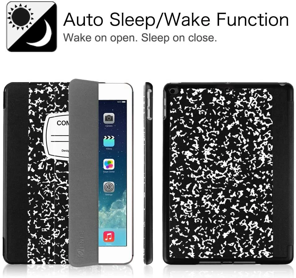 For iPad 6th Generation 9.7 2018 Case 5th Gen Cover iPad Air/Air 2 Wake/Sleep - Image 3 of 4