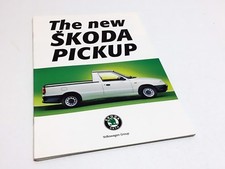 Brochure pickup Skoda 1996 - versione internazionale 
