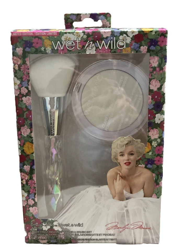 Juego de pinceles y polvo de acabado clarificante Wet N Wild - EDICIÓN LIMITADA MARILYN MONROE Foto 4 de 4