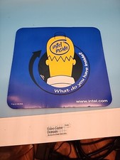 Homer Simpson - Intel Inside Pentium II Mouse Pad (1998) Vintage Rare