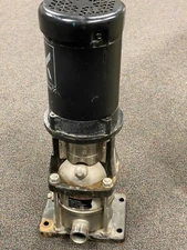 👀 GRUNDFOS .5 HP VERTICAL MULTISTAGE CENTRIFUGAL PUMP CRN1-5 U-P-G-E-HQQE
