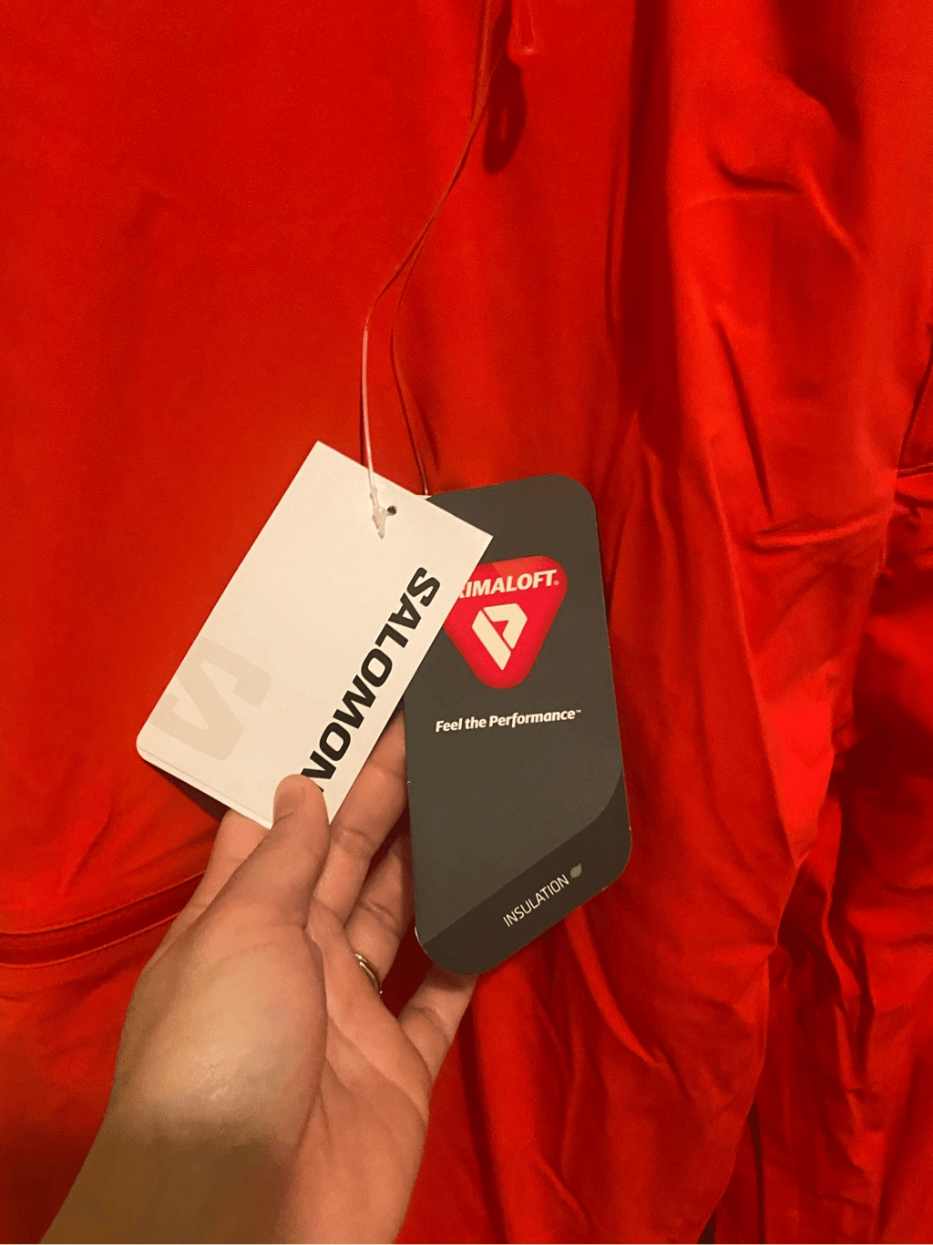 Salomon sospensioni brillanti isolate 3xlr