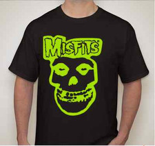 MISFITS skull Thrash hardcore Punk rock band T shirt tee music