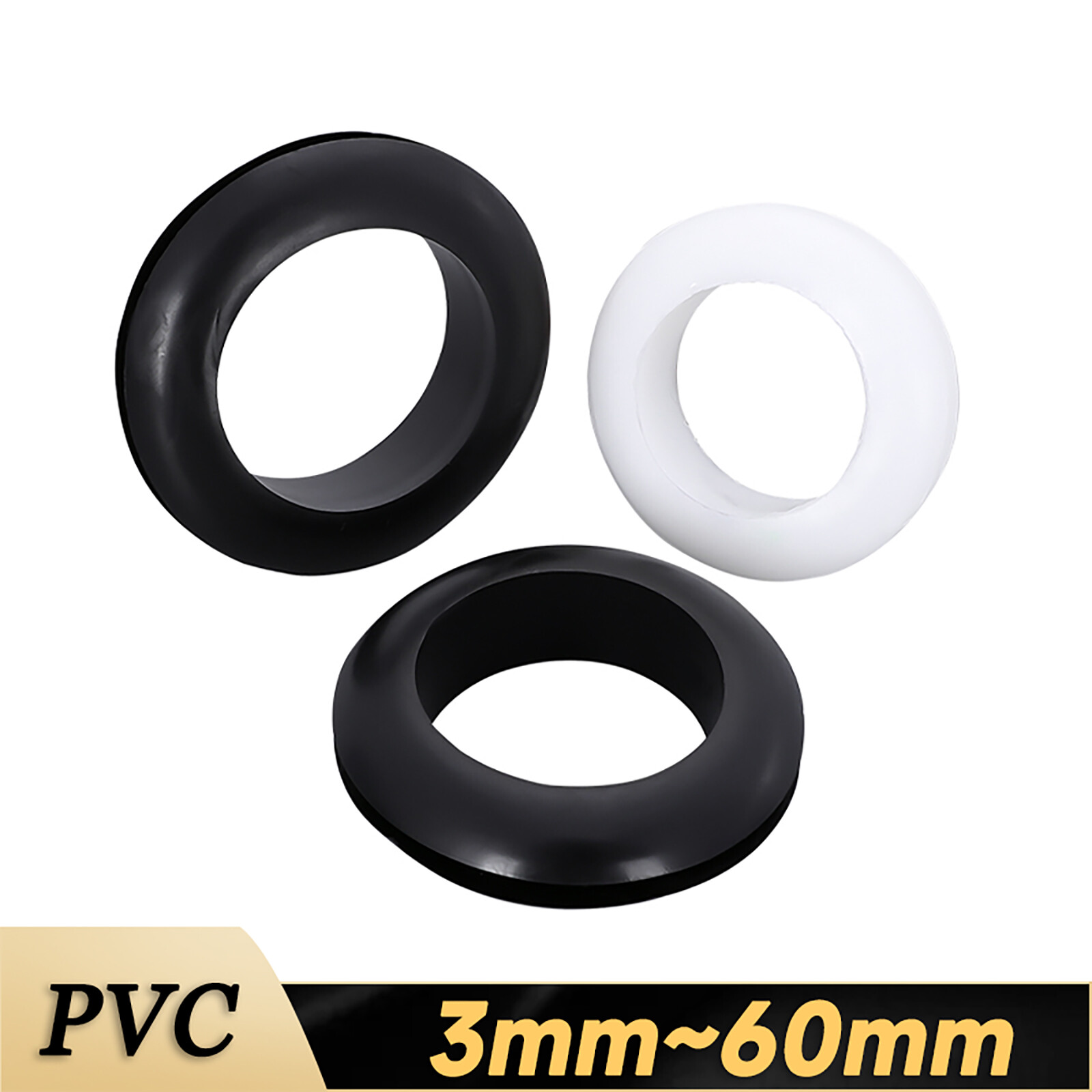 Kabeldurchführung Silikon 12er Set Weiß - Flexible Gummitüllen Für Tisch & Wand 1 Zoll