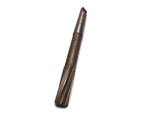 Cleveland 15/16" 3 Morse Taper Shank Reamer Spiral Flute High Speed Steel USED