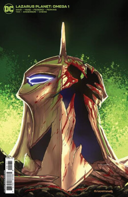 LAZARUS PLANET: OMEGA #1 (PETE WOODS 1:25 RATIO VARIANT)(2023) COMIC BOOK ~ DC