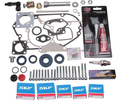 Lagersatz SKF Motorset Dichtung Kugellager Simmeringe Schrauben für Simson S51