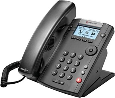 Telefon Polycom VVX 201 IP Desktop Telefon HD Klangqualität