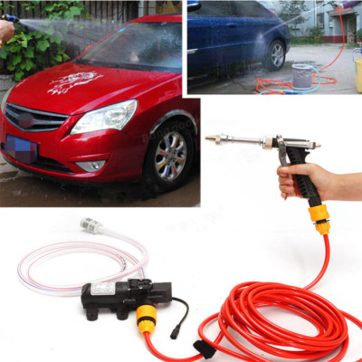#ad #ad 4L min Electric Car Wash Washer Self priming Water Pump Washing Machine Tool Kit $93.85