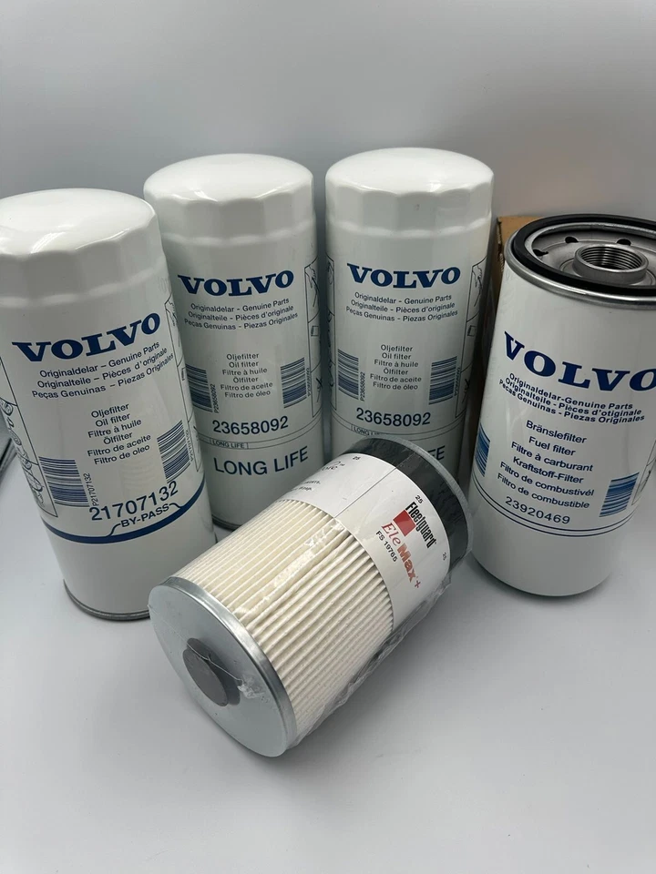 Kit de filtro Volvo D13 óleo, filtros de combustível 21707133 (2), 21707132, 23920469, 19765 - Imagem 4 de 4
