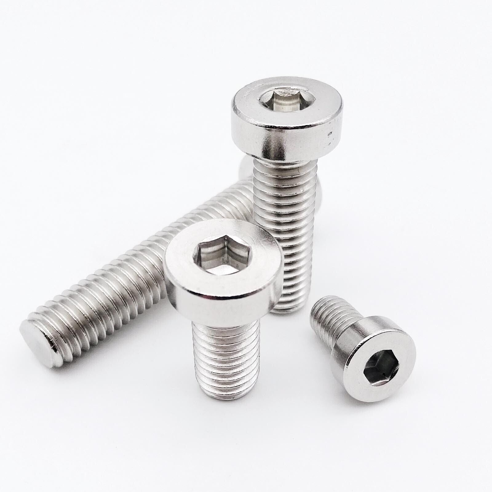 M3 M4 M5 M6 Hex Hexagon Socket Allen Thin Low Short Profile Cap Head Screw Bolt