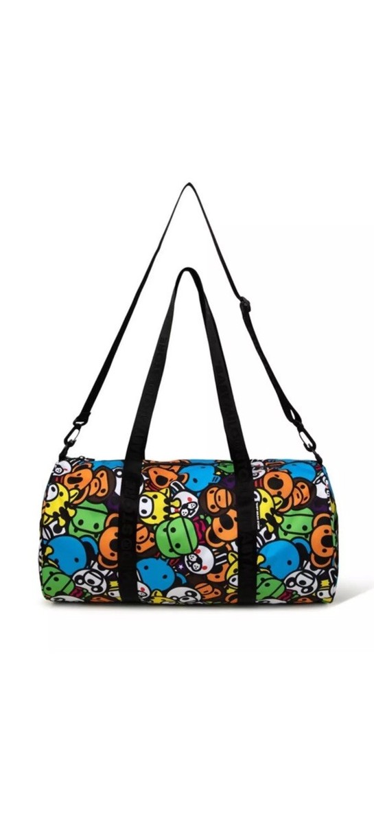 New Baby Milo Store BABY MILO ALL FRIENDS DUFFLE BAG ~ BAPE
