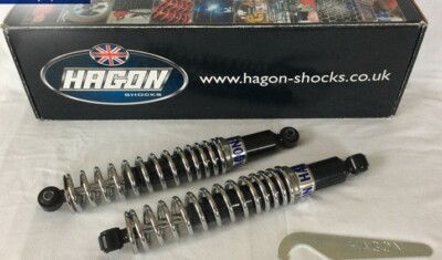 NEW HAGON TWIN SHOCKS TRIUMPH 1973-78  twins IN STOCK READY TO SHIP TODAY 