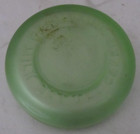 Frigidaire Milk Bottle Cover Uranium Vaseline Glass Cover Cap Lid Glows Glowy — photo 3