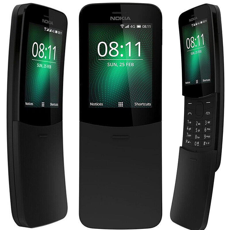Original Nokia 8110 4GB Dual Sim WIFI 4G Unlocked International