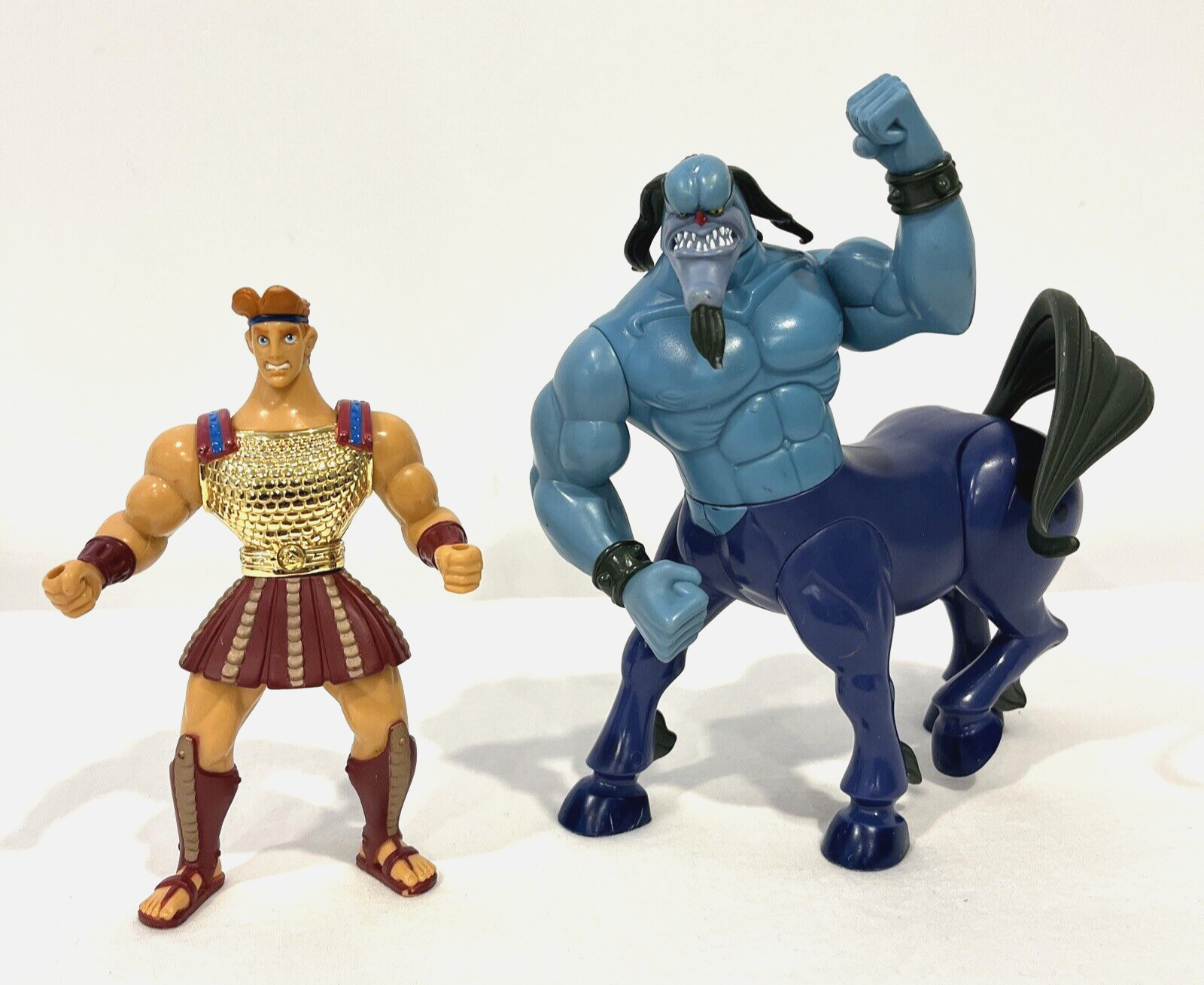 DISNEY'S HERCULES NESSUS & HERCULES BATTLE PACK FIGURES 1997 MATTEL ORIGINAL