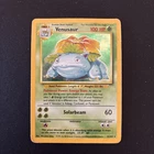 Base Set Venusaur 15/102 Pokemon Card Holo Rare 1999 WOTC Vintage TCG HP