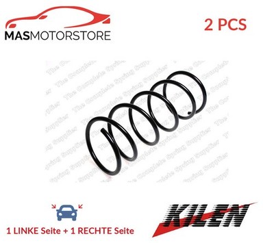 SCHRAUBENFEDER FAHRWERKSFEDER VORNE KILEN 21024 2PCS P FÜR PEUGEOT 206,206 CC