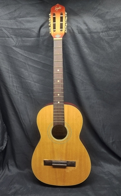 Vintage Suzuki Acoustic Guitar Parlor Number 6 Nagoya Japan with