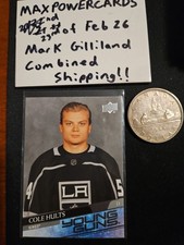 2020-21 UPPER DECK COLE HULTS YOUNG GUNS #724