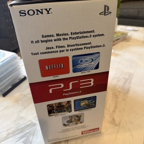 Sony PS3 Slim 120GB CECH-2001A Console CIB Box 9 Games Tested Complete In Box