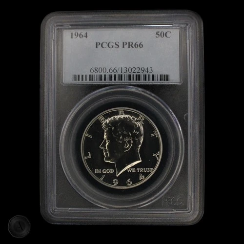 1964 Kennedy Half Dollar 50C Proof PCGS PR66 -E0108