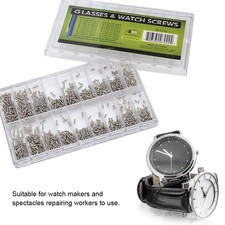 18 Sizes Stainless Steel Watch Mini Screw Assortment Repair Glass Watch Back
