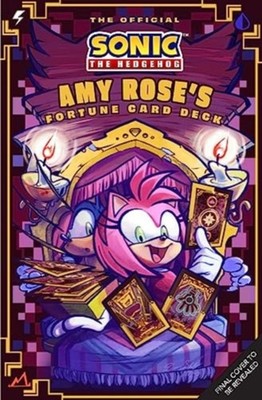 The Official Sonic the Hedgehog Amy Roses Fortune Card  by Ian Flynn HARDBACK