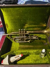 Getzen 300 Series Cornet with Case and Mouthpiece