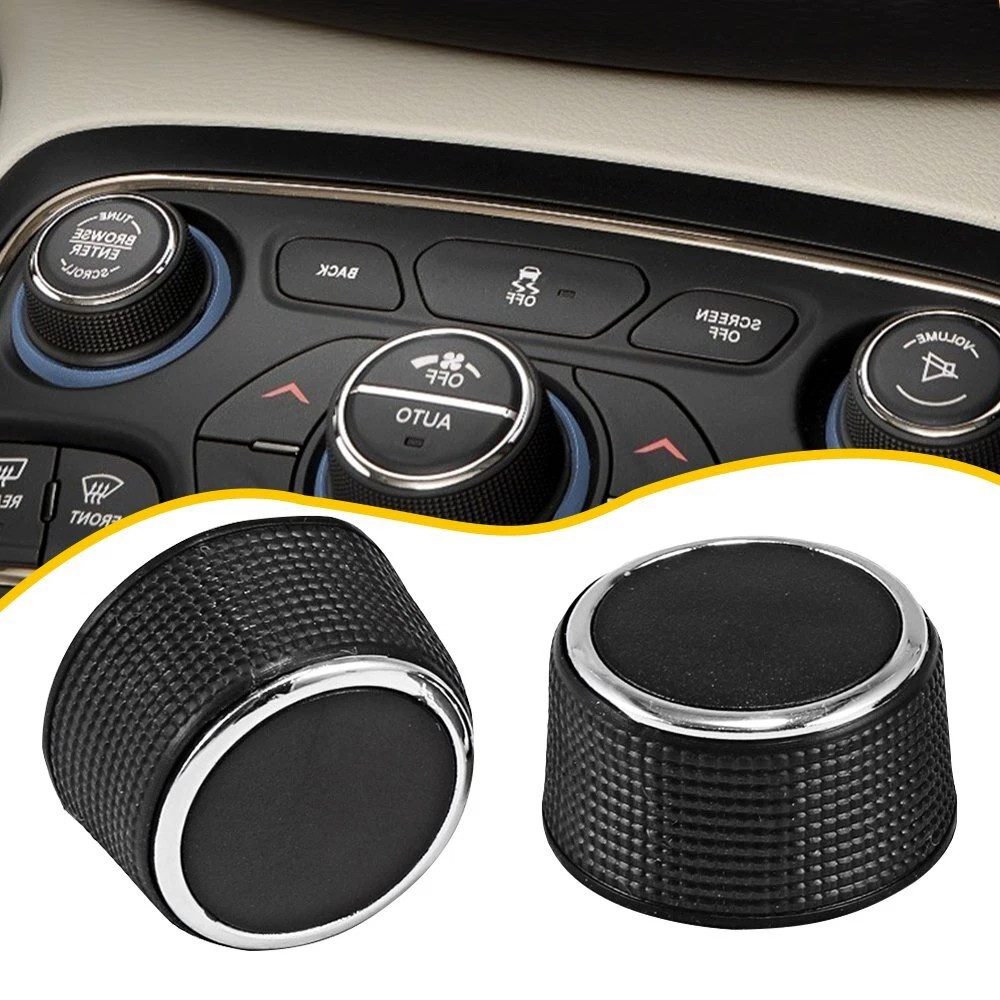 AUDIO RADIO 2 Pack For Escalade Enclave Tahoe Chevrolet GMC Rear Control Knobs