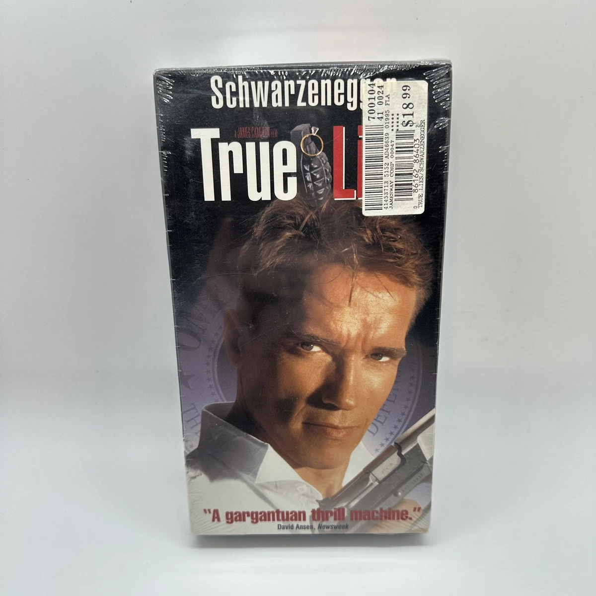 阿诺德* 施瓦辛格VHS 录像带真实的谎言| eBay