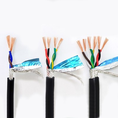 2/4/6/8/10/12/14/16/20-Core RVSP Double Twisted Shielded Cable 485 Signal Wire