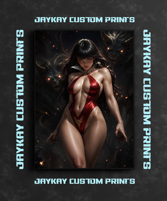 Sexy Vampirella Comic Poster Print - No Frame