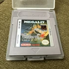 Megalit Nintendo Game Boy Takara 1992 Puzzle NTSC-U/C Cartridge W/ Case