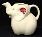 Vintage SHAWNEE POTTERY USA Smiling Elephant Creamer Pitcher, 4.5" Tall EPOC
