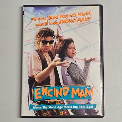Encino Man DVD Pauly Shore Brendan Fraser 90s Comedy Hollywood Pictures