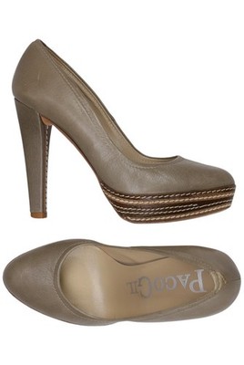 Paco Gil Pumps Damen High Heels Stiletto Peep Toes Gr. EU 37.5 Leder... #c2fk9po