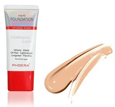 AQUAPURITY PHOERA Full Coverage Foundation New Formula Waterproof Long Lasting O