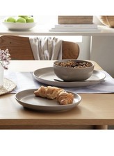 Habitat Mushroom 12 Piece Stoneware Dinner Set