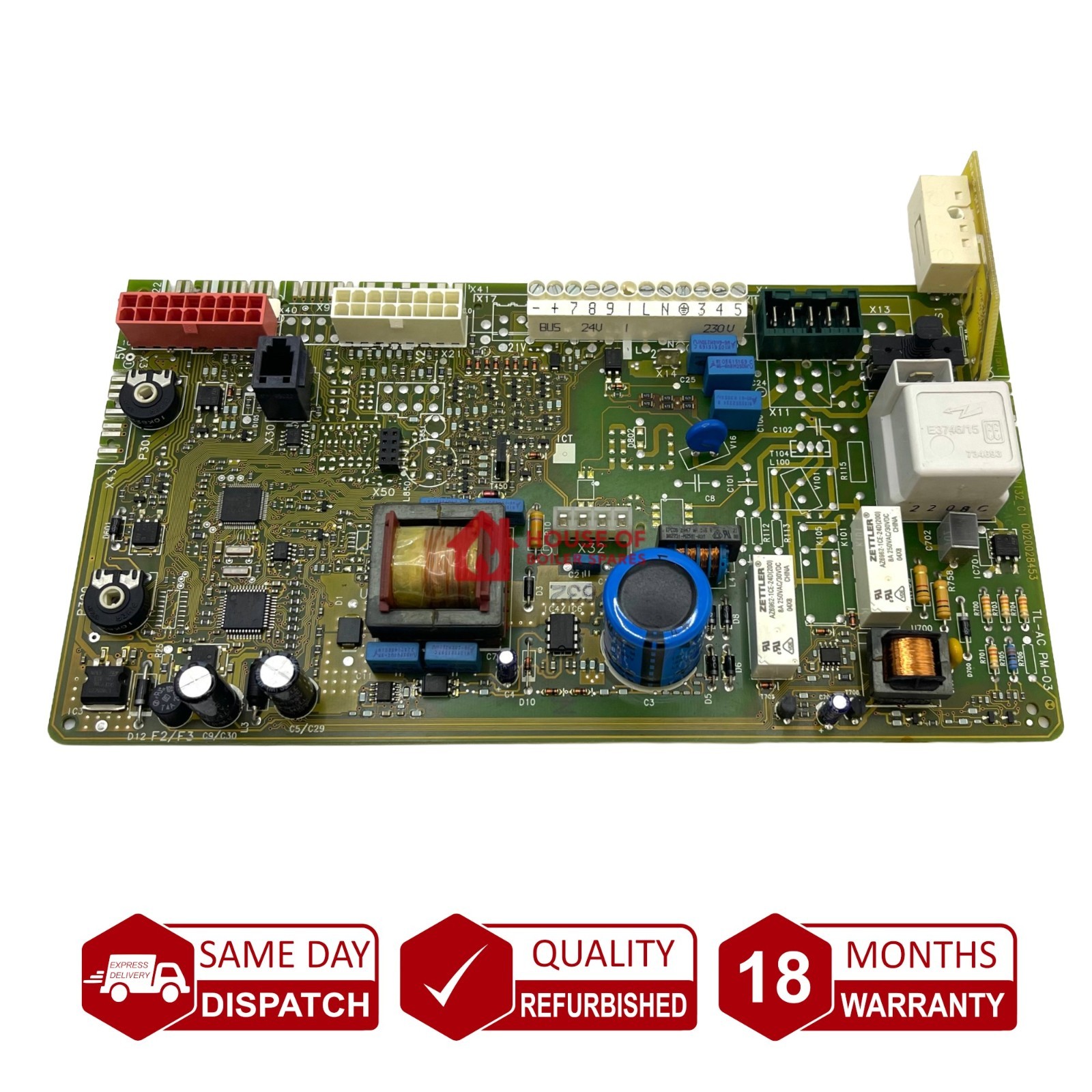 Vaillant PCB 0020132764 for ecoTEC PLUS & ecoTEC PRO Boiler