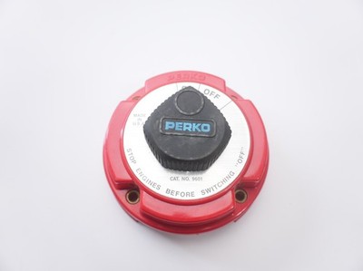 Perko Main Battery Switch 9601 Dp/9601DP On/Off ISO 8846 Marine Boat 6/12/24/32V