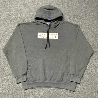 Acuity Instruments Sweatshirt Adult Medium Grey Cups Hoodie