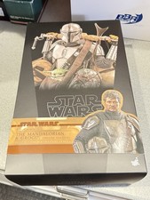 Hot Toys Star Wars The Mandalorian & Grogu Deluxe 1 6 Scale Action Figure TMS052