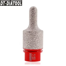 Dia10-25mm Diamond Finger Bits Grinding Hole Saw Angle Grinder Porcelain Tile 58